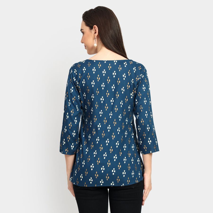 Ladies' Kurti, Mid Blue, large image number null