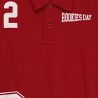 Boys Deep Maroon Polo Neck Casual Sweatshirt, मरून, small image number null