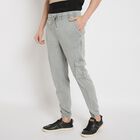 Men's 100% Cotton Jogger , Light Grey, small image number null