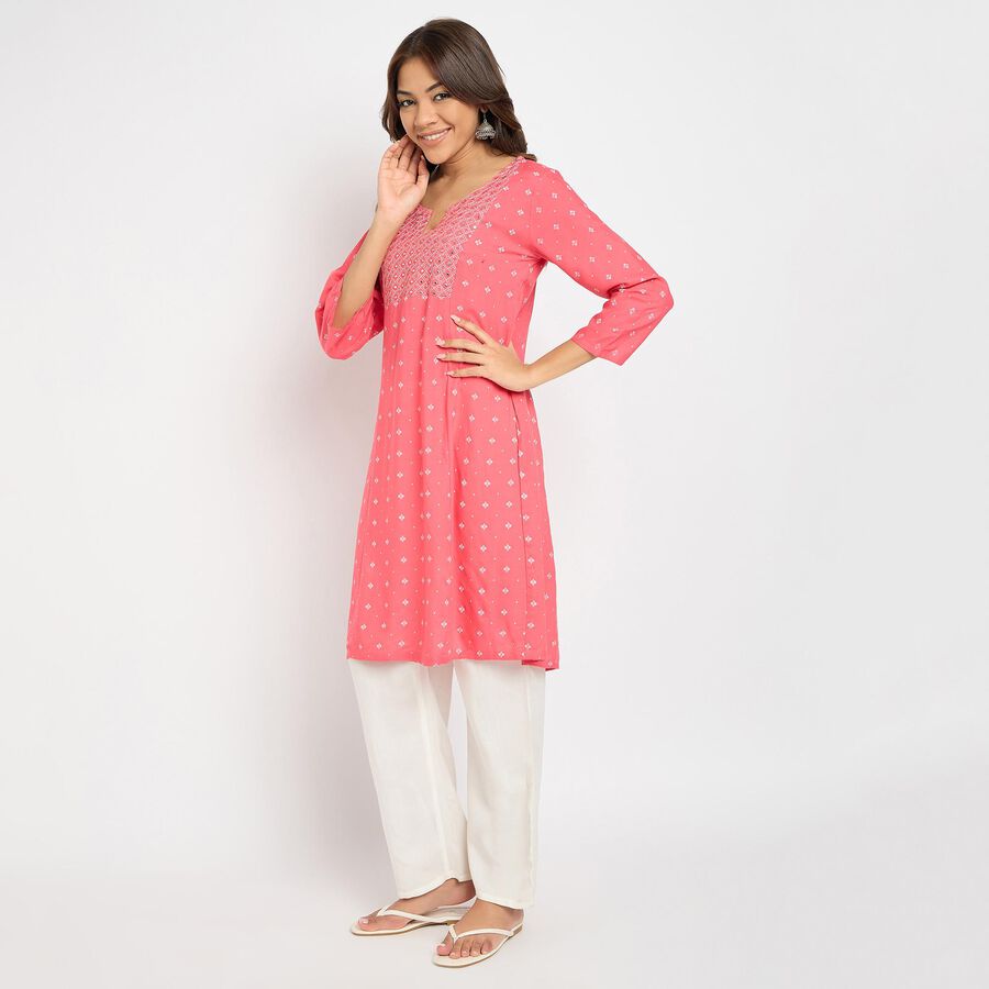 Ladies' Kurta, Coral, large image number null