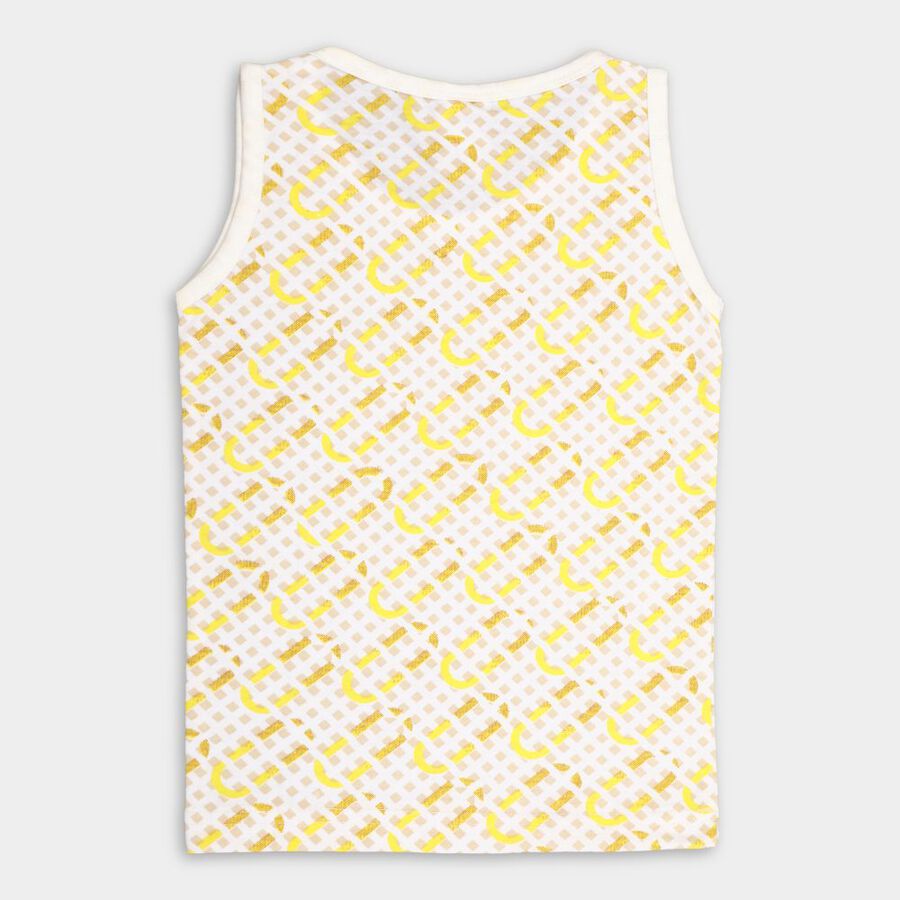 Boys All Over Print T-Shirt, Yellow, large image number null