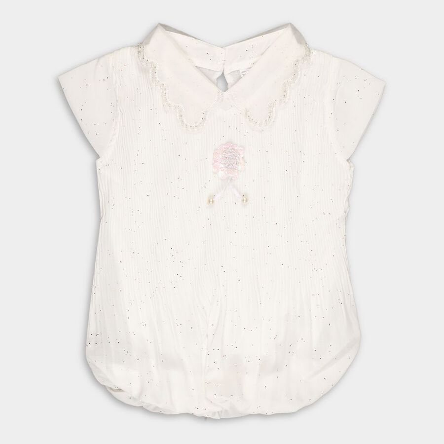 Girls' T-Shirt, Off White, large image number null