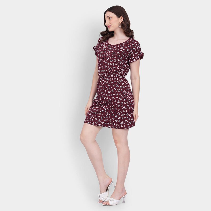Ladies' Dress , Wine, large image number null