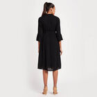 Embroidered Calf Length Women, Black, small image number null
