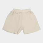 Infants Cotton Printed Half Pant, Beige, small image number null
