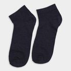 Men's Socks (Pack of 3), Navy Blue, small