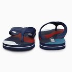 Men's Navy Blue Slip-On Flip-Flops, नेवी ब्लू, small