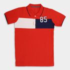 Boys' Half Sleeves T-Shirt , Red, small image number null