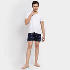 Men's Boxers, Navy Blue, small