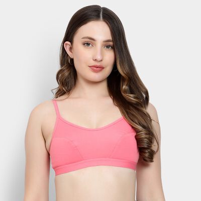 सॉलिड नॉन-पैडेड ब्रा