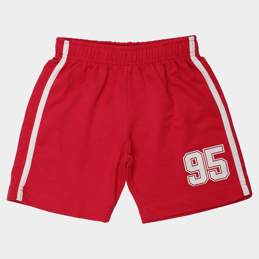 Girls Pink Regular Fit Sports Shorts, गुलाबी, large