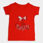 Girls' T-Shirt, लाल, small image number null