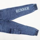 Boys' Regular Fit Classic Jeans, Dark Blue, small