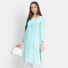 Ladies' Kurta, एक्वा, small image number null