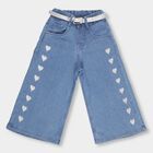 Girls' Jeans , मध्यम नीला, small image number null