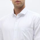 Men's Snow White Classic Formal Shirt, सफ़ेद, small image number null