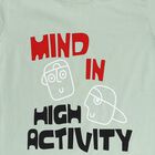 Boys' Half Sleeves T-Shirt, Light Green, small image number null