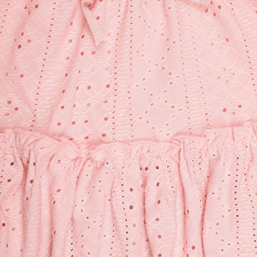 Girls' Light Pink A-Line Pull Ups Skirt, हल्का गुलाबी, large image number null