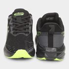 Men's Lace-Up Sports Shoes, काला, small image number null