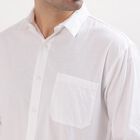 Men's Casual Shirt, सफ़ेद, small image number null