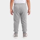 Boys Grey Striped Long Johns Thermal, Melange Light Grey, small