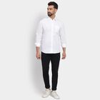 Men's 100% Cotton Casual Shirt, White, small image number null