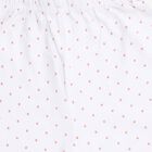 Infants' Pink and White Cotton Printed Pyjama Set, Light Pink, small image number null