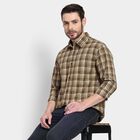 Men's 100% Cotton Casual Shirt , Olive, small image number null