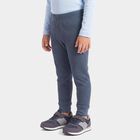 Boys Navy Blue Long Johns Thermal, Mid Blue, small