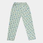 Girls Printed Pyjama, Light Green, small image number null