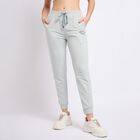 Ladies' Track Pants , Light Grey, small