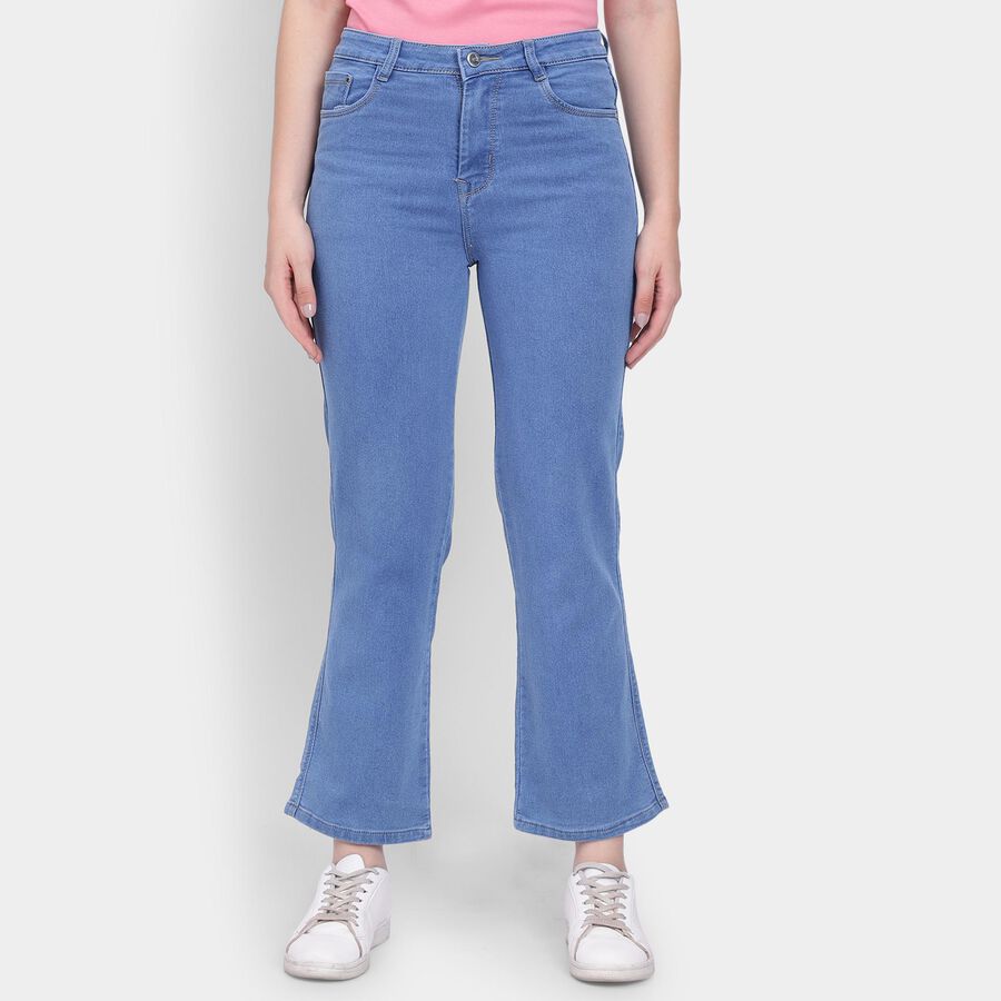 Ladies' Jeans , आइस ब्लू, large image number null