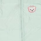 Infants Light Mint Green Zip Casual Jacket, Light Green, small image number null