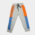Boys Ecru Melange Jogger Graphic Pyjama, Ecru Melange, small