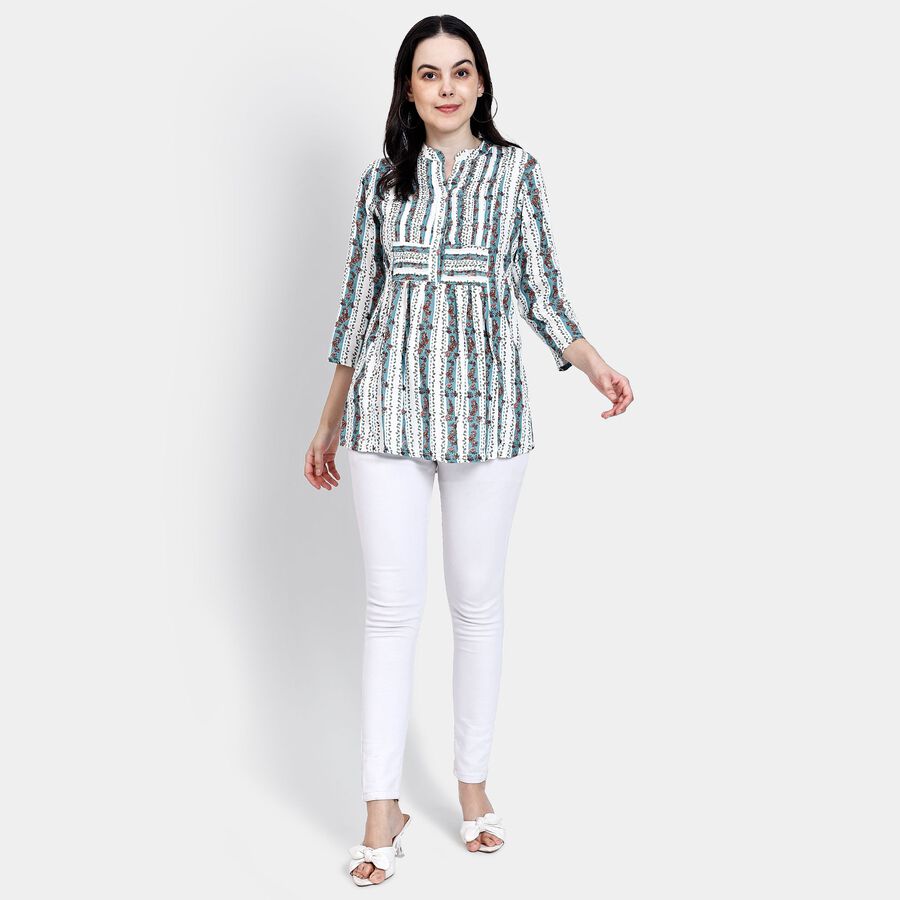 Ladies' Kurta, Light Blue, large image number null