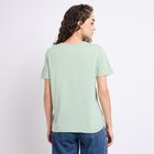 Ladies' Round Neck T-Shirt , हल्का हरा, small