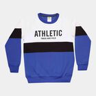 Cut And Sew Sweatshirt, Royal Blue, small image number null