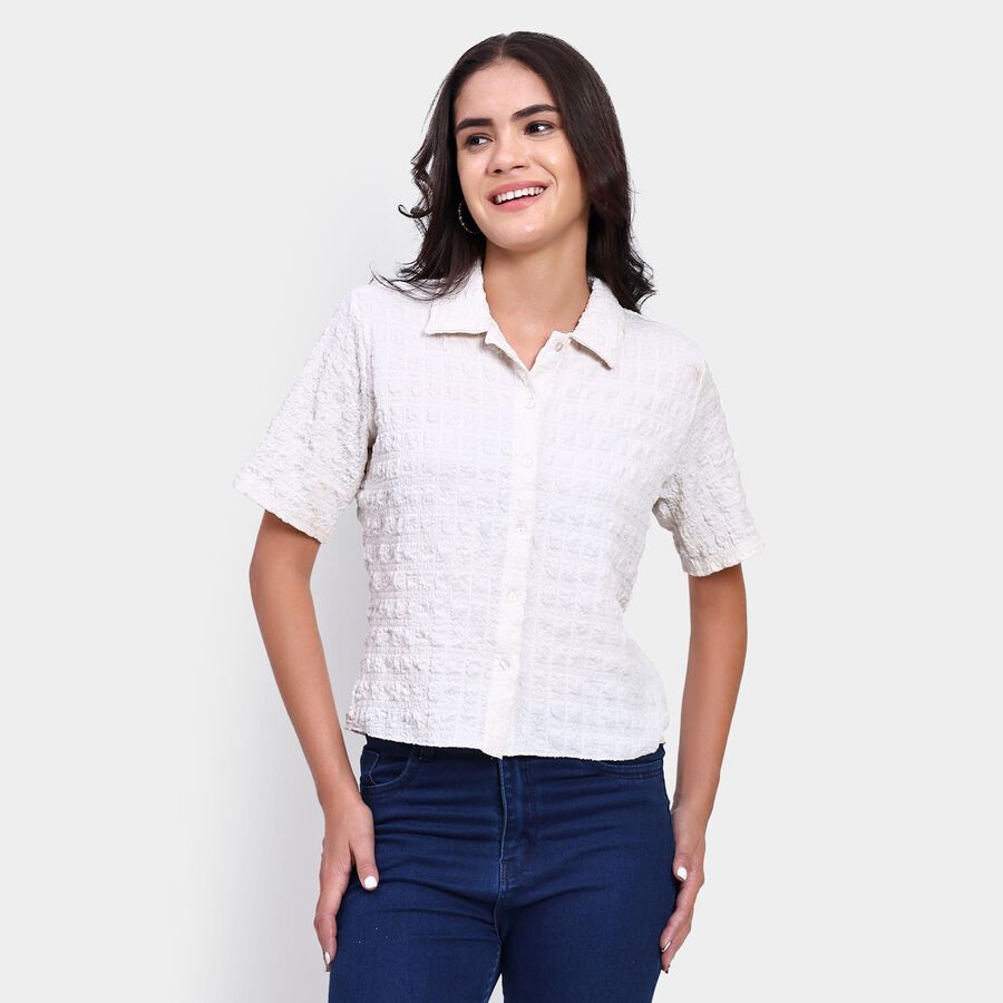 Ladies' Shirt , Off White, large image number null