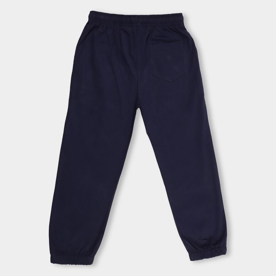 Boys' 100% Cotton Trousers , नेवी ब्लू, large image number null