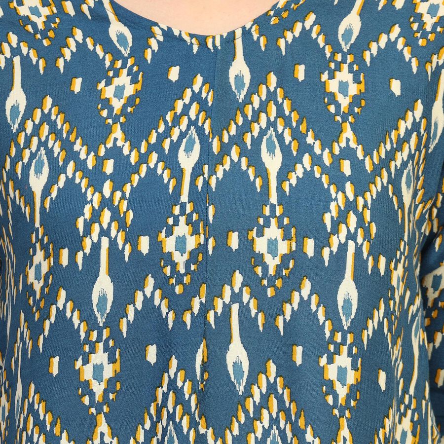 Ladies' Kurti , Mid Blue, large image number null