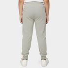 Boys Grey Jogger Fit Graphic Printed Pyjama, Light Grey, small