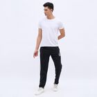 Men's Basic Track Pants, Black, small image number null