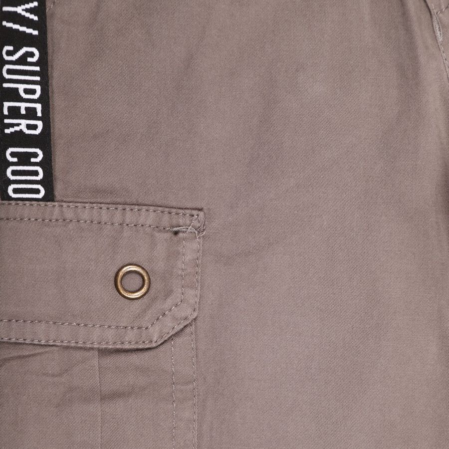 Boys' 100% Cotton Trousers, Dark Grey, large image number null