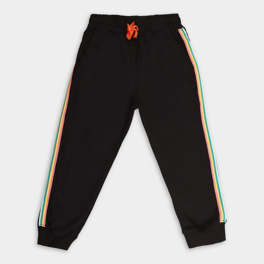 Girls' Pyjama, Black, large