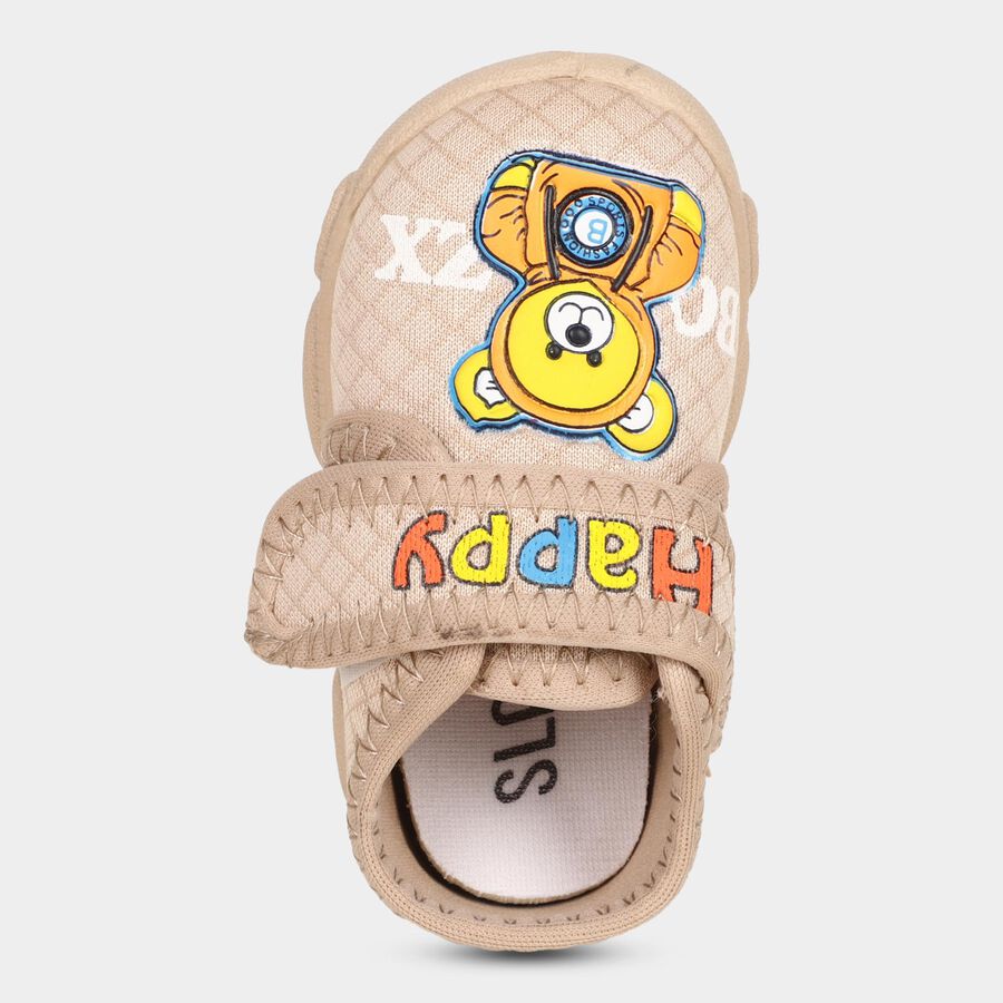 Boys' Slip-On Shoes, Beige, large image number null