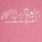 Girls' T-Shirt, Pink, small
