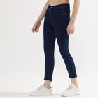 Ladies' Jeans, गहरा नीला, small image number null