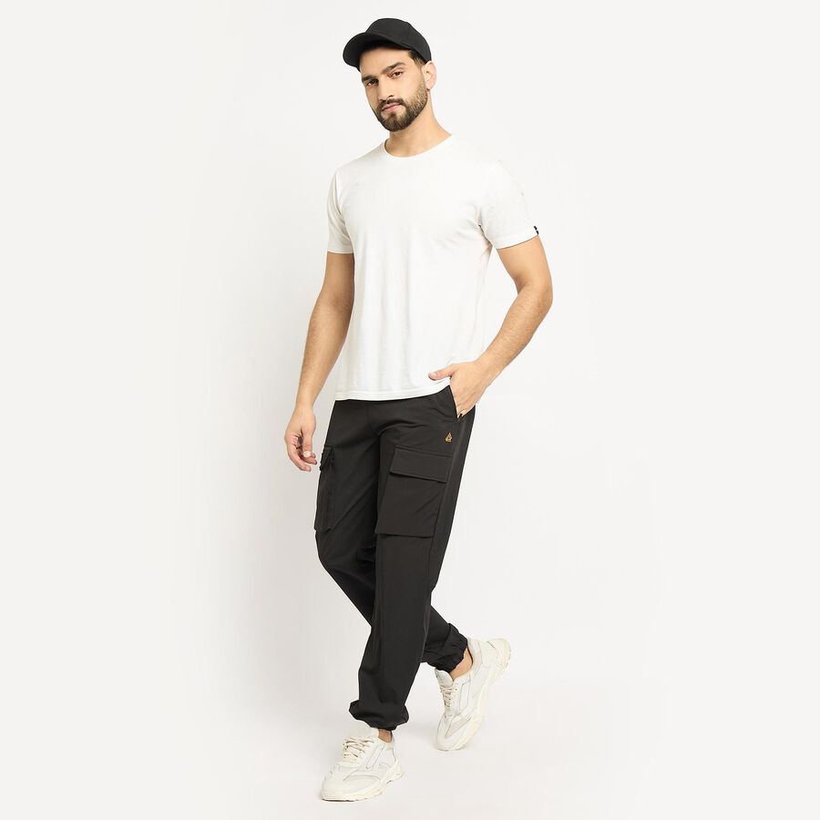 Men's Track Pants , काला, large image number null