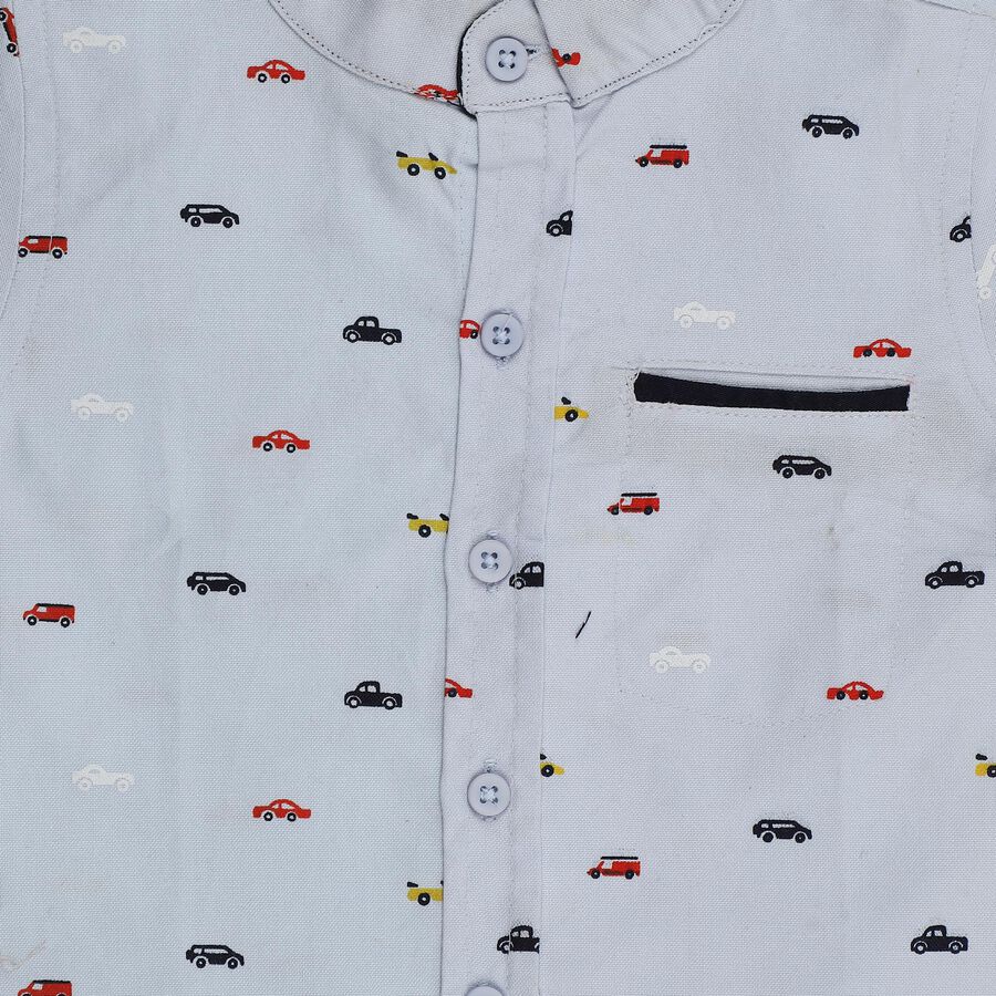 Infants' Shirt, Light Blue, large