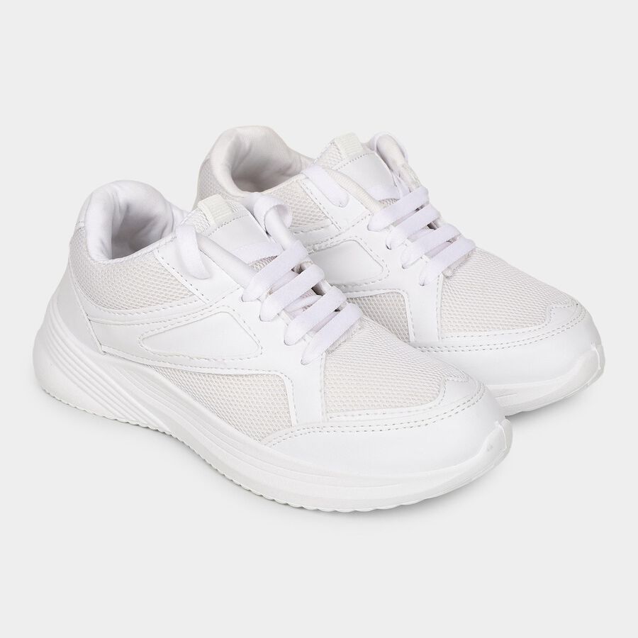 Ladies' Sports Shoes, White, large image number null